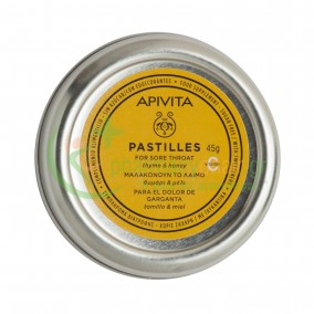 APIVITA - Παστίλιες με Μέλι & Θυμάρι 45gr