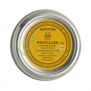 APIVITA - Παστίλιες με Μέλι & Θυμάρι 45gr