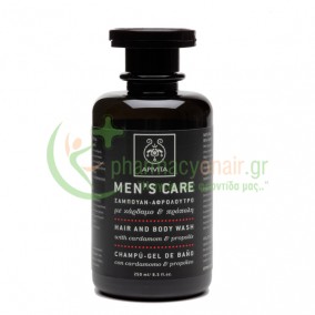 APIVITA - Mens' Care Σαμπουάν - Αφρόλουτρο 250mL
