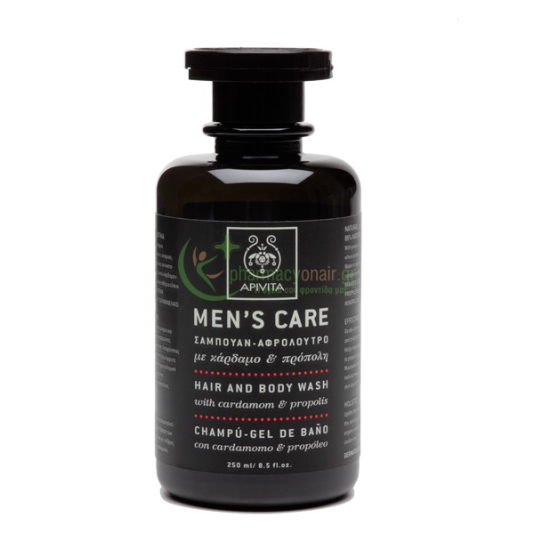 APIVITA - Mens' Care Σαμπουάν - Αφρόλουτρο 250mL Αφρόλουτρα - Υγρά Καθαρισμού APIVITA - Mens' Care Σαμπουάν - Αφρόλουτρο 250mL Αφρόλουτρα - Υγρά Καθαρισμού