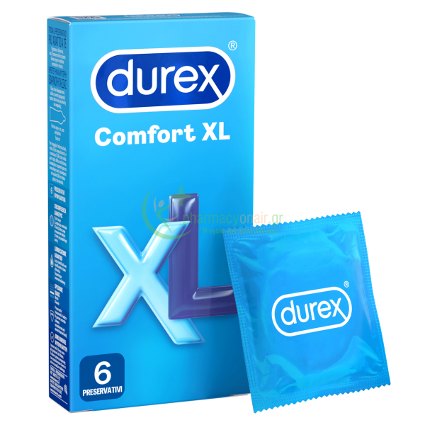 DUREX - Comfort XL 6τμχ Προφυλακτικά DUREX - Comfort XL 6τμχ Προφυλακτικά
