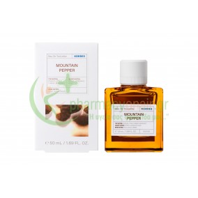 KORRES - Eau De Toilette για Άνδρες Mountain Pepper Bergamot Coriander 50mL