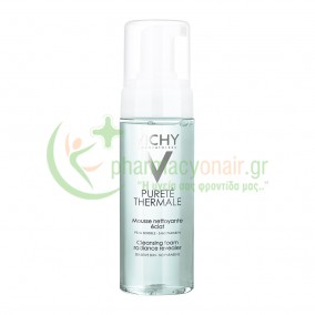 VICHY - Purete Thermale Αφρώδες Νερό Καθαρισμού για Λαμπερή Επιδερμίδα 150mL