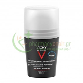 VICHY - Homme Αποσμητικό 48H Προστασία Roll-On 50mL