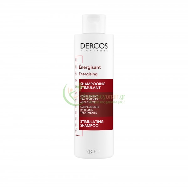 VICHY - Dercos Energissant Δυναμωτικό Σαμπουάν 200mL Σαμπουάν - Conditioner Μαλλιών