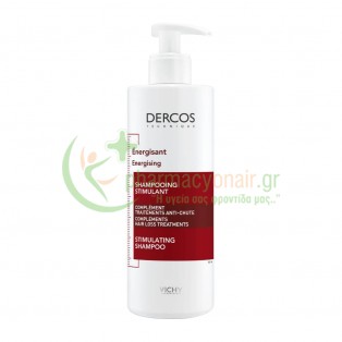 VICHY - Dercos Energissant Δυναμωτικό Σαμπουάν 400mL Σαμπουάν - Conditioner Μαλλιών
