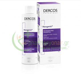 VICHY - Dercos Neogenic Σαμπουάν για Πύκνωση Μαλλιών 200mL
