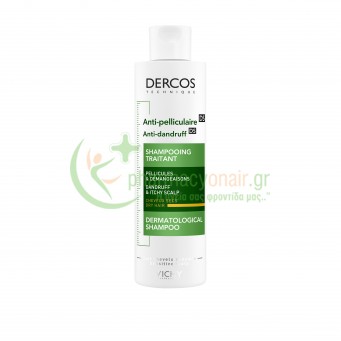 VICHY - Dercos Αντιπιτυριδικό Σαμπουάν για Ξηρά Μαλλιά 200mL