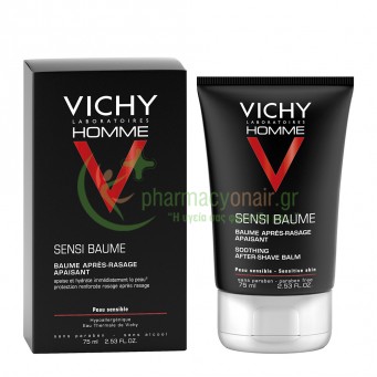 VICHY - Homme Sensi Baume CA After Shave Balsam Κατά των Ερεθισμών 75mL