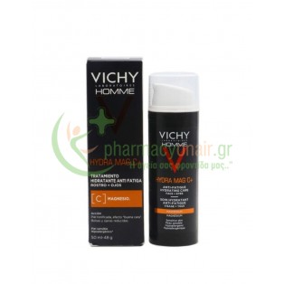 VICHY - Homme Hydra MAG C+ Ενυδατική Φροντίδα 50mL Κρέμες προσώπου