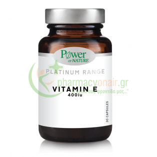 POWER HEALTH - Classics Platinum Vitamin E 400IU caps 30s Αντιμετώπιση Τριχόπτωσης