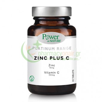 POWER HEALTH - Classics Platinum Zinc 16mg Plus C 150mg tabs 30s