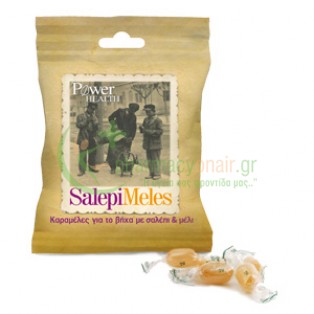 POWER HEALTH - Salepimeles για το λαιμό 60gr Καραμέλες - Παστίλιες για το Λαιμό