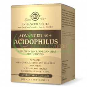 SOLGAR - Advanced 40+ Acidophilus veg caps 60s