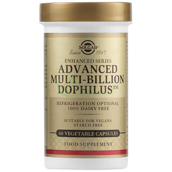 SOLGAR - Advanced Multibillion Dophilus veg caps 60s Μύκητες SOLGAR - Advanced Multibillion Dophilus veg caps 60s Μύκητες
