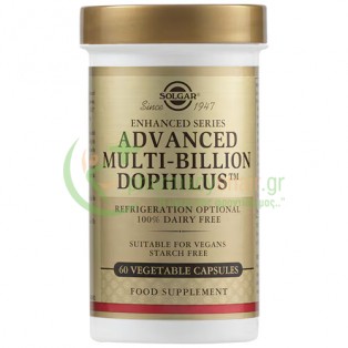 SOLGAR - Advanced Multibillion Dophilus veg caps 60s Μύκητες