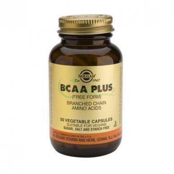 SOLGAR - BCAA Plus veg caps 50s ΑΝΔΡΑΣ SOLGAR - BCAA Plus veg caps 50s ΑΝΔΡΑΣ