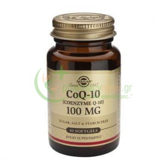 SOLGAR - Coenzyme Q-10 100mg softgels 30s