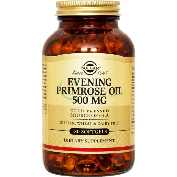 SOLGAR - Evening Primrose Oil 500mg softgels 180s Ψωρίαση SOLGAR - Evening Primrose Oil 500mg softgels 180s Ψωρίαση