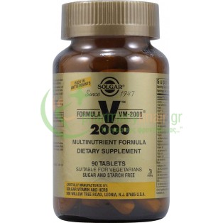 SOLGAR - Formula VM 2000 tabs 90s Ενίσχυση Άμυνας Οργανισμού