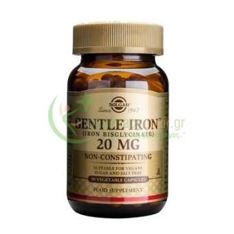 SOLGAR - Gentle Iron™ 20mg veg caps 90s