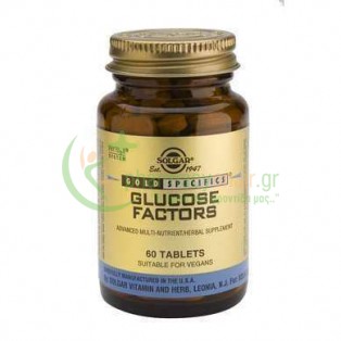 SOLGAR - Glucose Factors tabs 60s