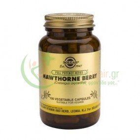 SOLGAR - Hawthorne Berry veg caps 100s