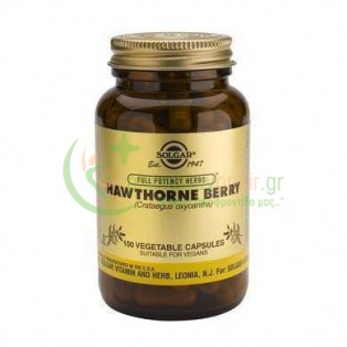 SOLGAR - Hawthorne Berry veg caps 100s