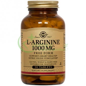 SOLGAR - L-Arginine 1000mg tabs 90s