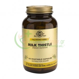 SOLGAR - Milk Thistle veg caps 100s