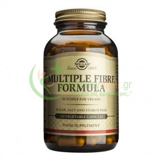 SOLGAR - Multiple Fibre Formula veg caps 120s Δυσκοιλιότητα