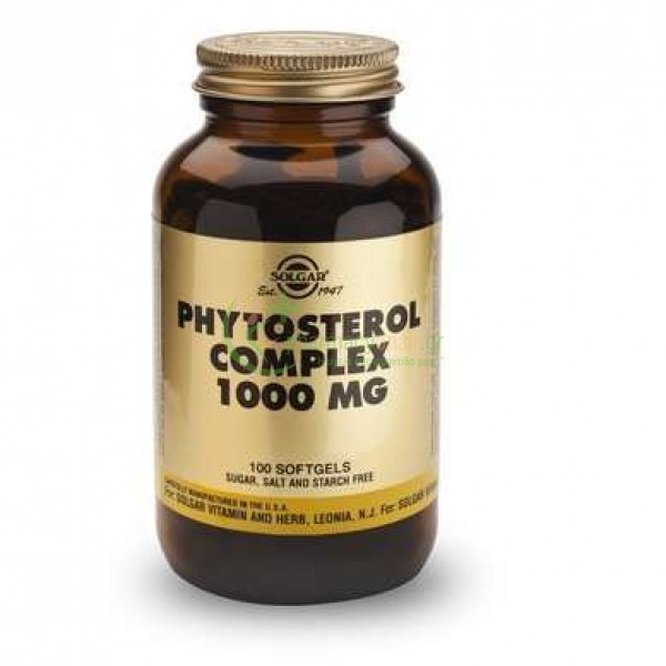 SOLGAR - Phytosterol Complex 1000mg softgels 100s Ενίσχυση Καρδιαγγειακού SOLGAR - Phytosterol Complex 1000mg softgels 100s Ενίσχυση Καρδιαγγειακού