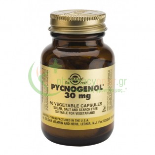 SOLGAR - Pycnogenol 30mg veg caps 60s 