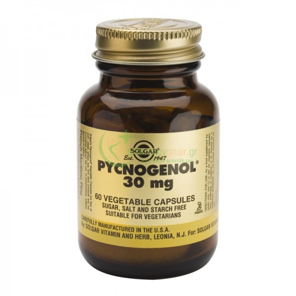 SOLGAR - Pycnogenol 30mg veg caps 60s SOLGAR - Pycnogenol 30mg veg caps 60s