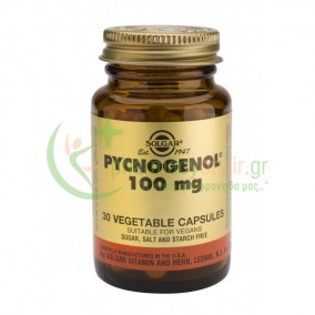 SOLGAR - Pycnogenol 100mg veg caps 30s