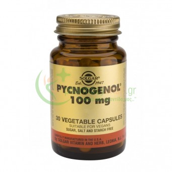 SOLGAR - Pycnogenol 100mg veg caps 30s