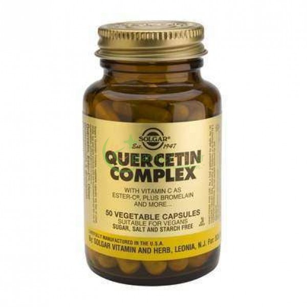 SOLGAR - Quercetin Complex veg caps 50s ΣΥΜΠΛΗΡΩΜΑΤΑ ΔΙΑΤΡΟΦΗΣ SOLGAR - Quercetin Complex veg caps 50s ΣΥΜΠΛΗΡΩΜΑΤΑ ΔΙΑΤΡΟΦΗΣ
