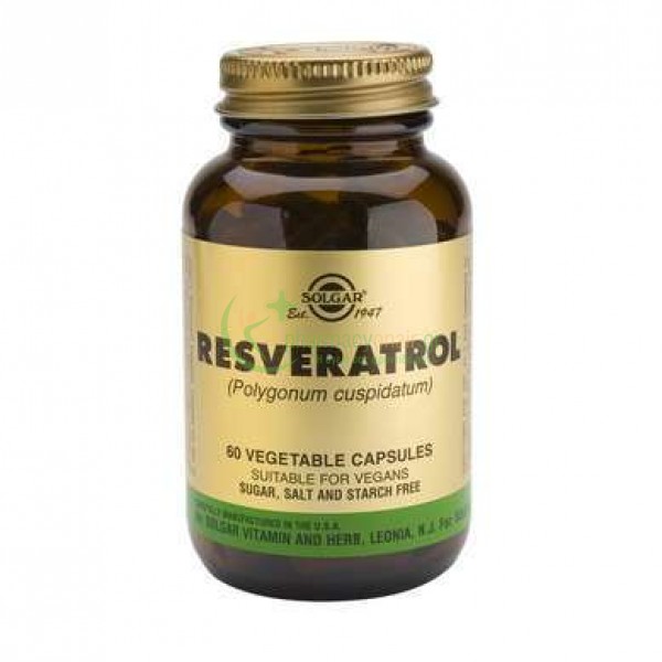 SOLGAR - Resveratrol 100mg veg caps 60s ΓΥΝΑΙΚΑ