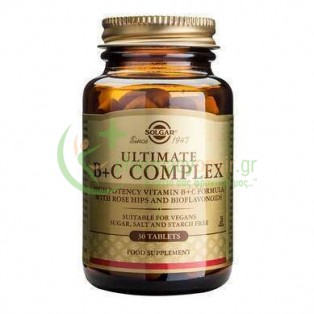 SOLGAR - Ultimate B + C Complex tabs 30s