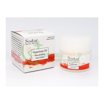 SOSTAR - Αναπλαστική Κρέμα Προσώπου & Λαιμού 50mL