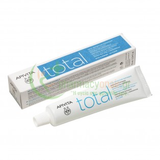 APIVITA - Natural Dental Care Total Οδοντόκρεμα για Ολοκληρωμένη Προστασία 75mL