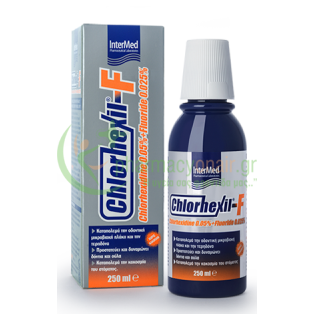 INTERMED - Chlorhexil-F Στοματικό Διάλυμα 250mL