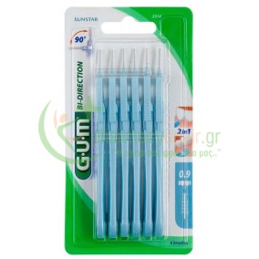 GUM -  Bi-Direction Μεσοδόντια Βουρτσάκια 0-9mm