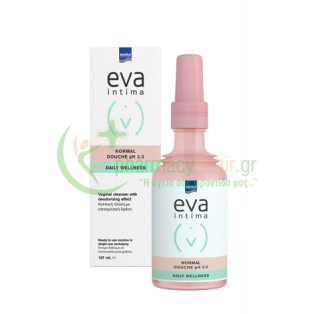 INTERMED - Eva Douche Normal για την Ευαίσθητη Περιοχή 147mL Καθαρισμός Ευαίσθητης Περιοχής