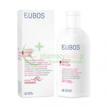 EUBOS - Liquid Washing Emulsion Red 200mL