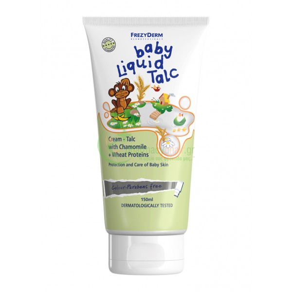 FREZYDERM - Baby Liquid Talc Πούδρα-Κρέμα 150mL Πούδρες
