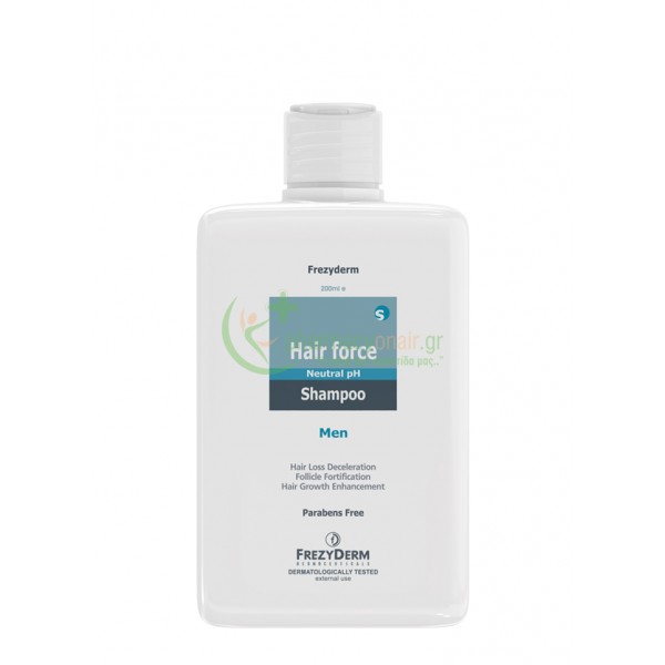 FREZYDERM - Hair Force Shampoo Men 200mL Σαμπουάν