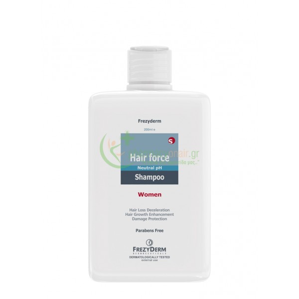 FREZYDERM - Hair Force Shampoo Women 200mL Σαμπουάν - Conditioner Μαλλιών