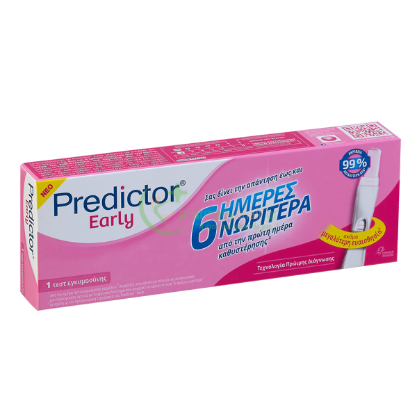 OMEGA PHARMA - Predictor Early Test Εγκυμοσύνης 1τμχ ΦΑΡΜΑΚΕΙΟ