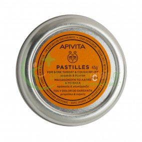 APIVITA - Παστίλιες με Γλυκόριζα & Πρόπολη 45gr